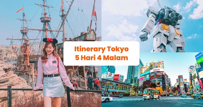 Itinerary 5 Hari 4 Malam Di Tokyo: Rekomendasi Makanan, Tempat Wisata ...