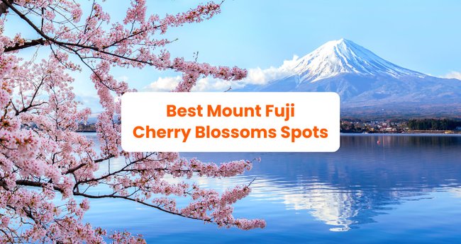 The best places to see majestic Mt. Fuji in Spring