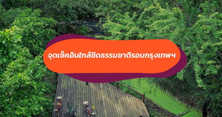 แวะไปสูดอากาศสดชื่นให้เต็มปอดกับจุดเช็คอินใกล้ชิดธรรมชาติรอบ ๆ กรุงเทพฯ -  Klook Blog