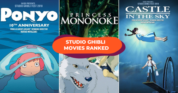 Studio Ghibli's Movies Ranked to Celebrate Totoro and More