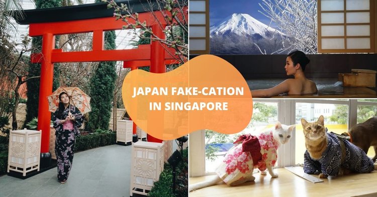 How To Have A Japan Fakecation In Singapore Featuring Sakura Trees