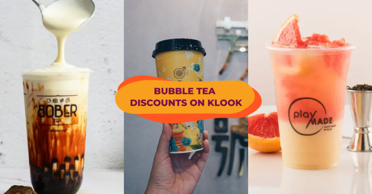 Discounted bubble tea options