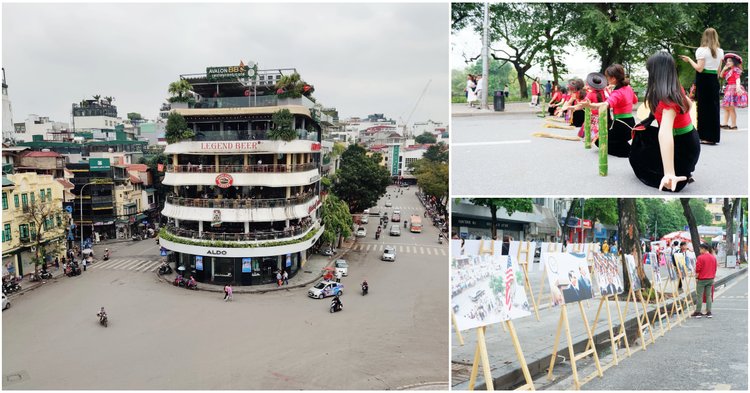 Cầu Thê Húc Hồ Gươm góc chụp sống ảo Hà Nội