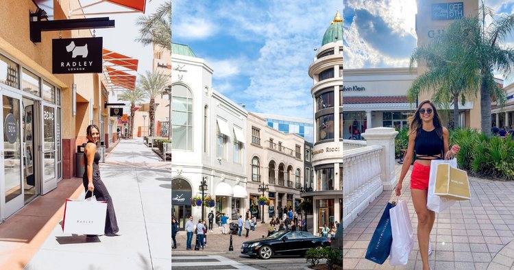 Tommy Hilfiger store at the Fashion Outlets of Chicago mall in