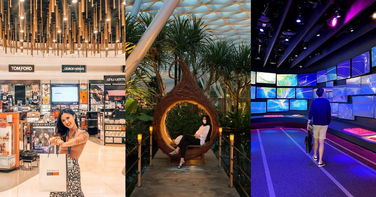 8 Free Things to Do in Changi Airport While on Flight Transit