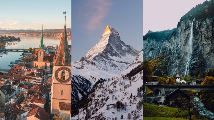 Top 10 Places In The Swiss Alps - 4K Travel Guide 