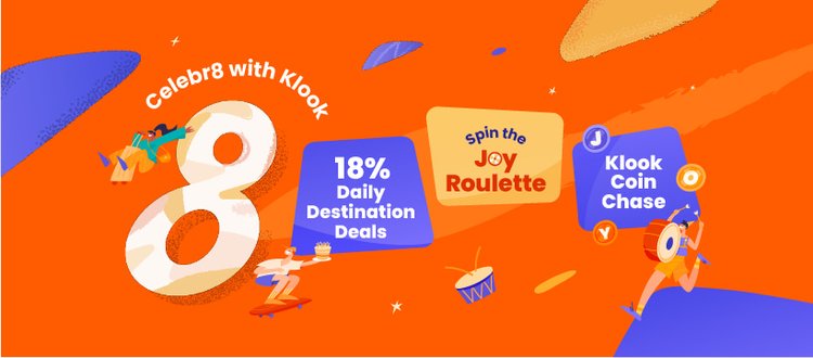 Klook's 9th Birthday Sale: Over US$9m worth of deals and prizes