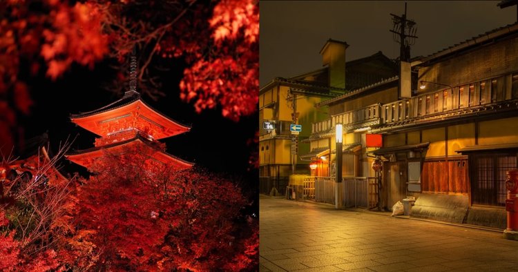 京都は夜の観光もおすすめ！ライトアップや夜間拝観できる