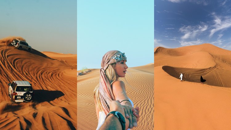 desert safari photo ideas