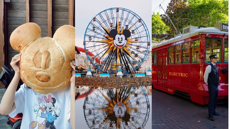 Disney Land World Store Theme Park Racers White Transport Bus Die