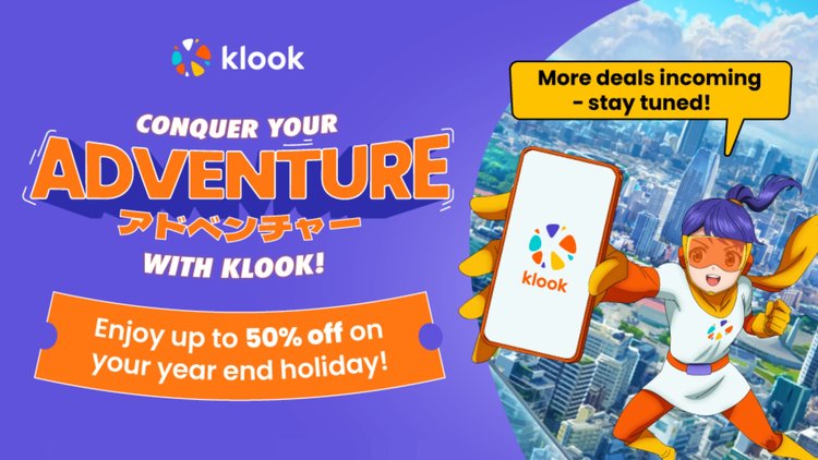 Plan Your Year End Travel With Klook: Get Promo Codes & Up To 50% Off  Travel Deals! - Klook Travel Blog