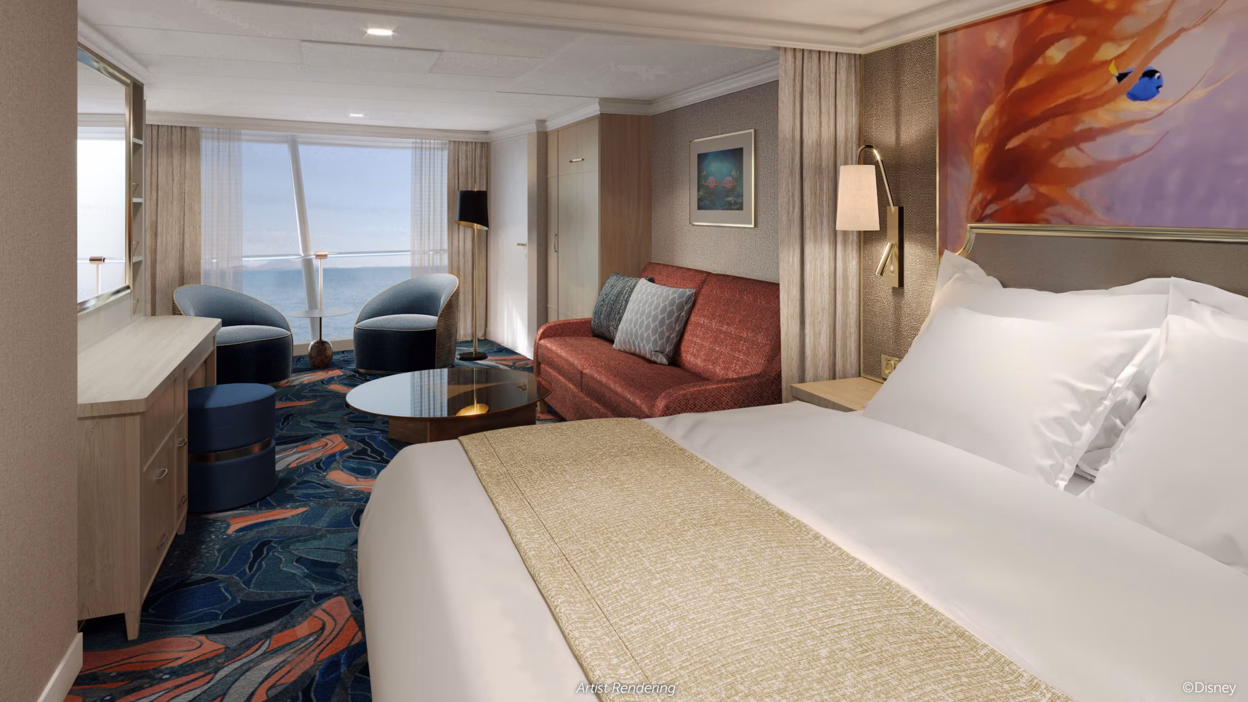 DCL-WW Accoms (Concierge Family Oceanview Stateroom)