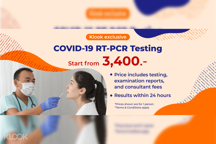 next day result covid 19 rt pcr test by bangkok hospital phuket transfer arranged by ttd klook international