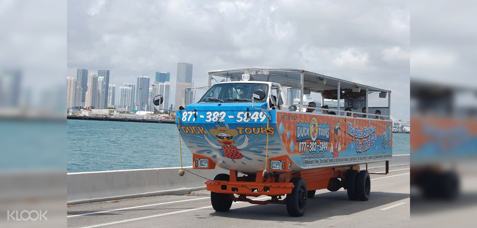 Join In Miami South Beach Duck Tour Sightseeing Cruise 
