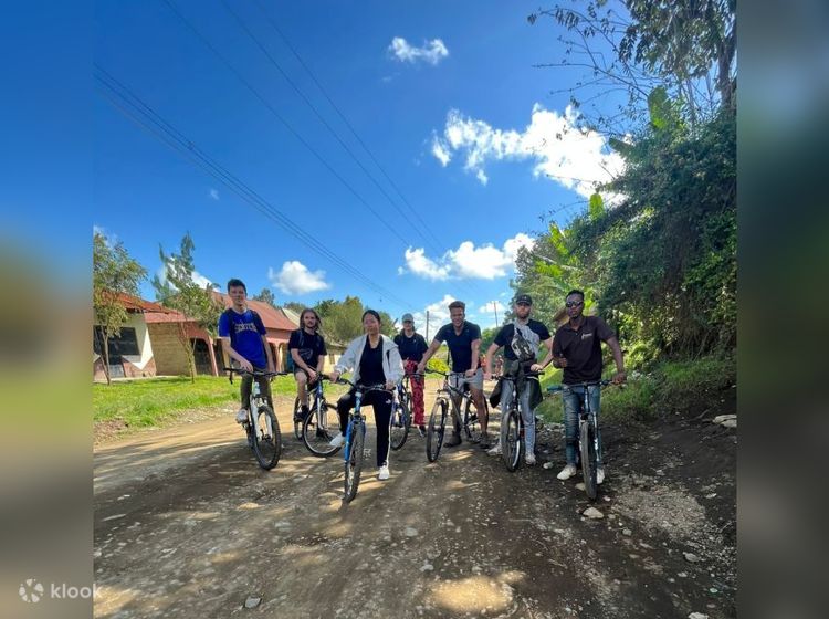 Experience a Guided Mountain Bike Tour through Arusha Village Klook India