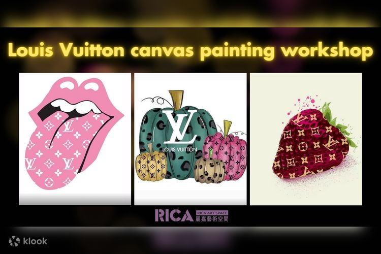 Rica Art Space - Louis Vuitton canvas painting workshop