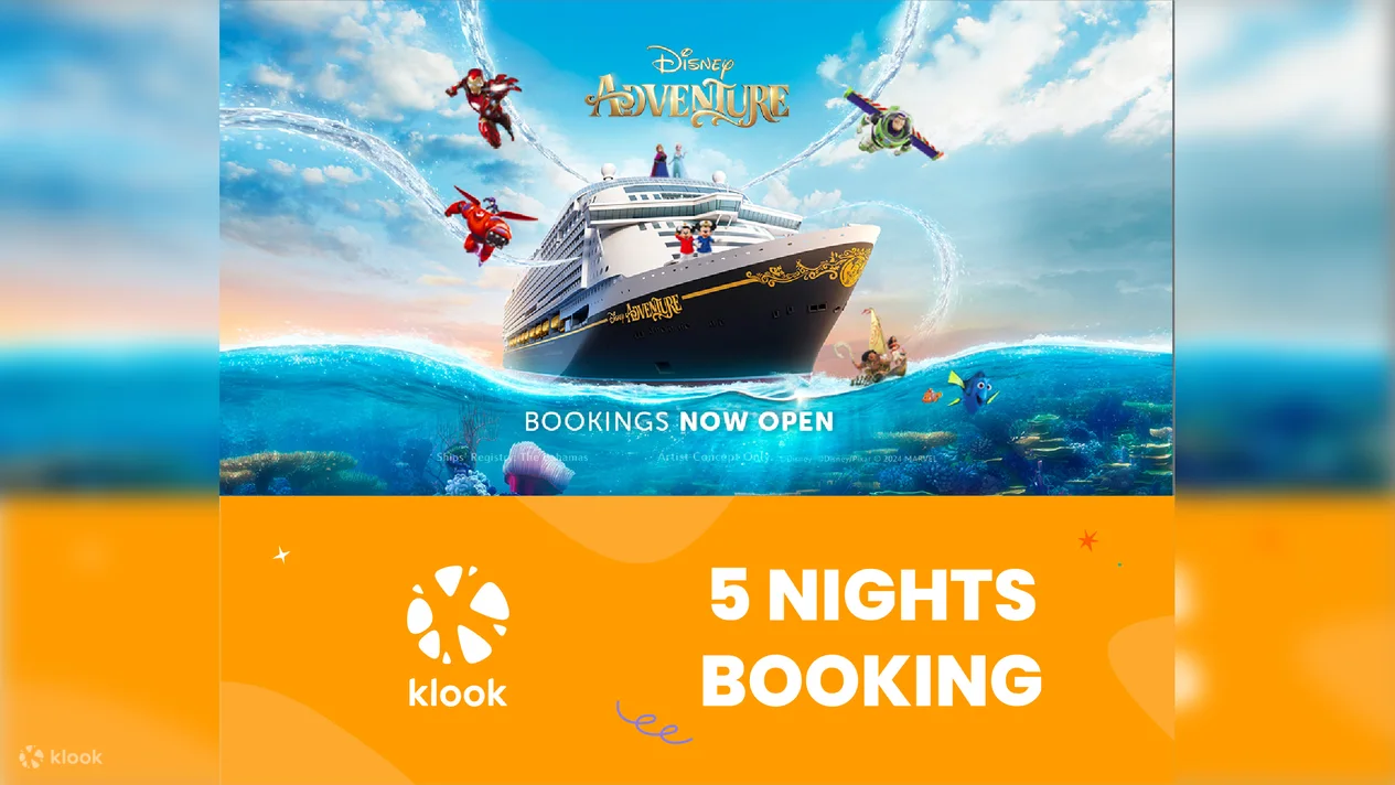 5-Night Disney Adventure Cruise from Singapore