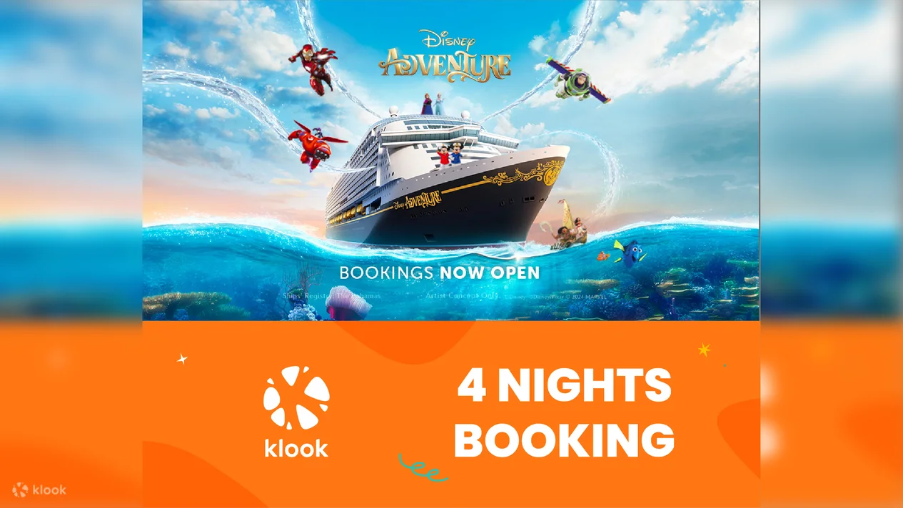4-Night Disney Adventure Cruise from Singapore