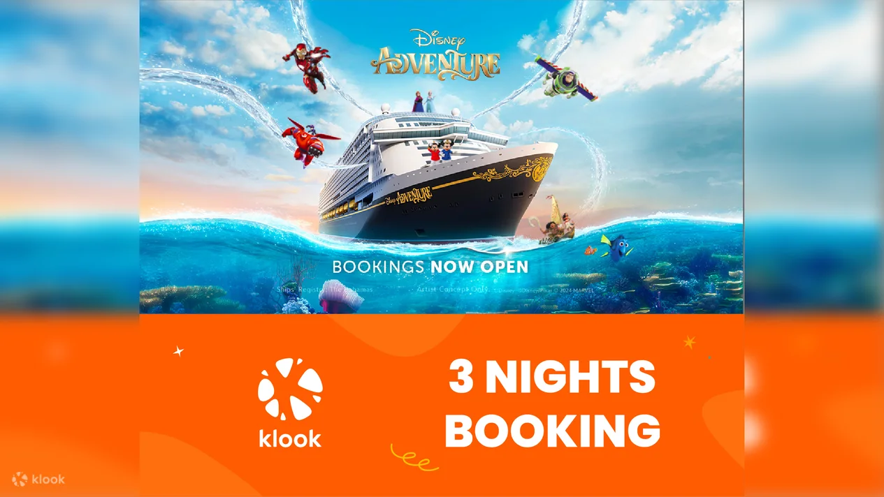 3-Night Disney Adventure Cruise from Singapore