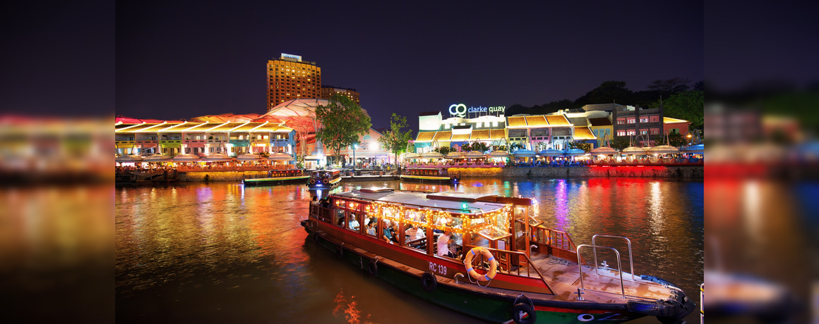 singapore river dining cruise location