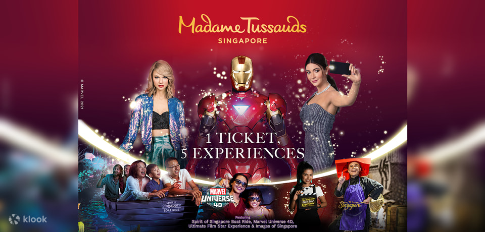 Madame Tussauds Singapore Ticket