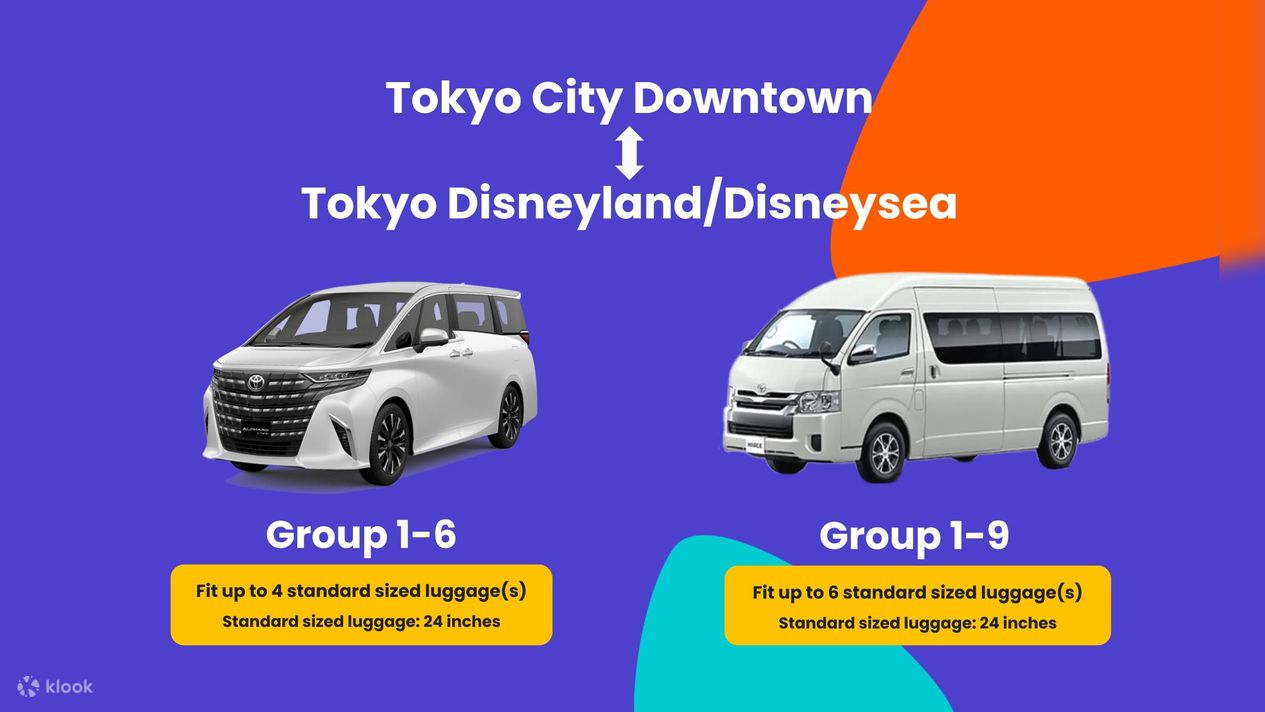 Tokyo Private Transfer to Disney