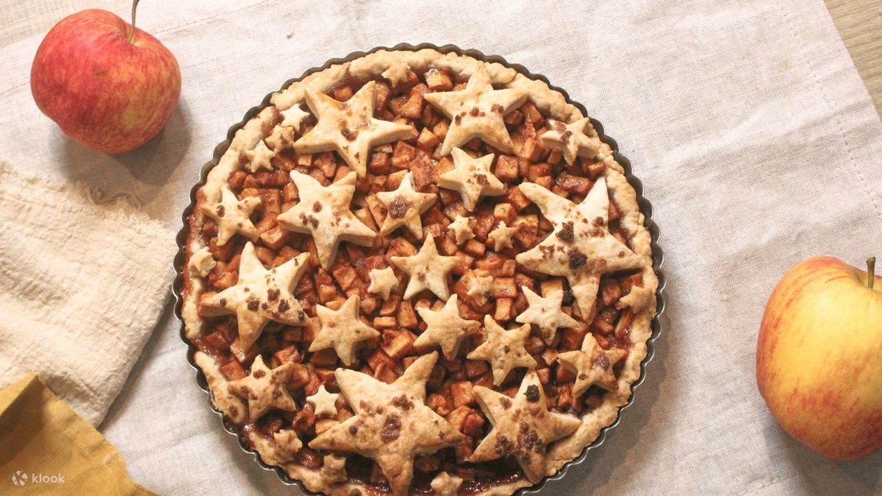 Vegan and refined sugar free apple pie klook hong kong
