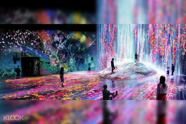 东京必看新地标 Teamlab Borderless数位艺术美术馆门票 Klook客路中国