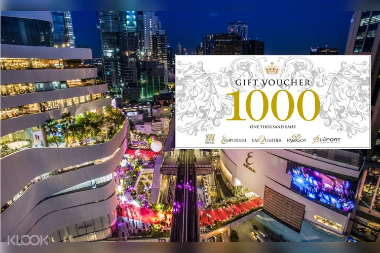 The Mall Gift Voucher Thailand Klook Philippines