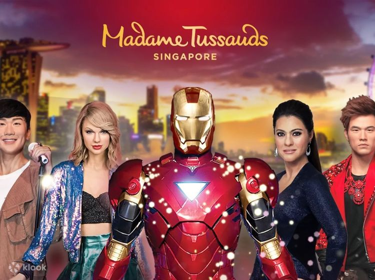 Singapore Sentosa Madame Tussauds or MBS SkyPark Guided Tour with Michelin  Cuisine - Klook Philippines