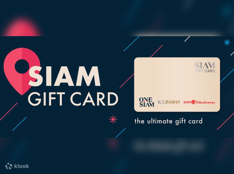 Siam Gift Card at Siam Paragon - Klook