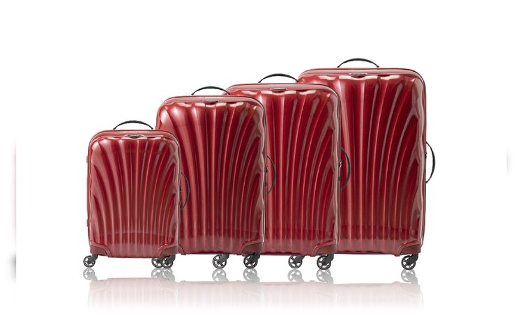 Samsonite ネオパルス スピナー 赤 Samsonite サムソナイト ネオパルス スピナー スーツケース 55cm