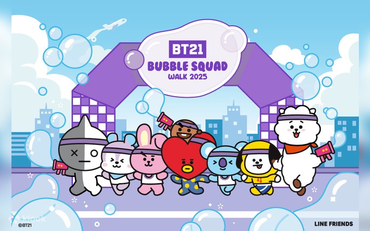BT21 バブルスクワッドウォーク 2025 | Klook