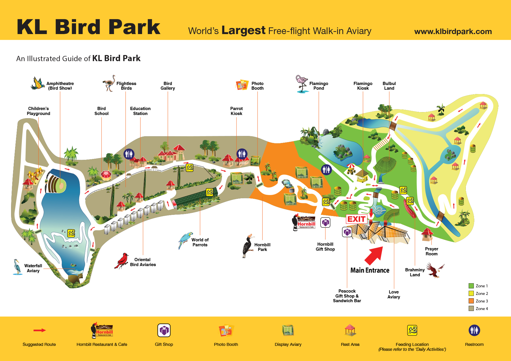 Up To 15 Off Kl Bird Park Admission Ticket With One Way Transfer In Kuala Lumpur Klook India