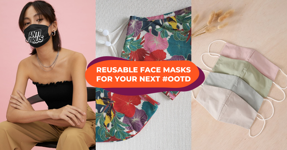 Supportlocal Online Shops With Trendy Reusable Masks To Keep You Safe