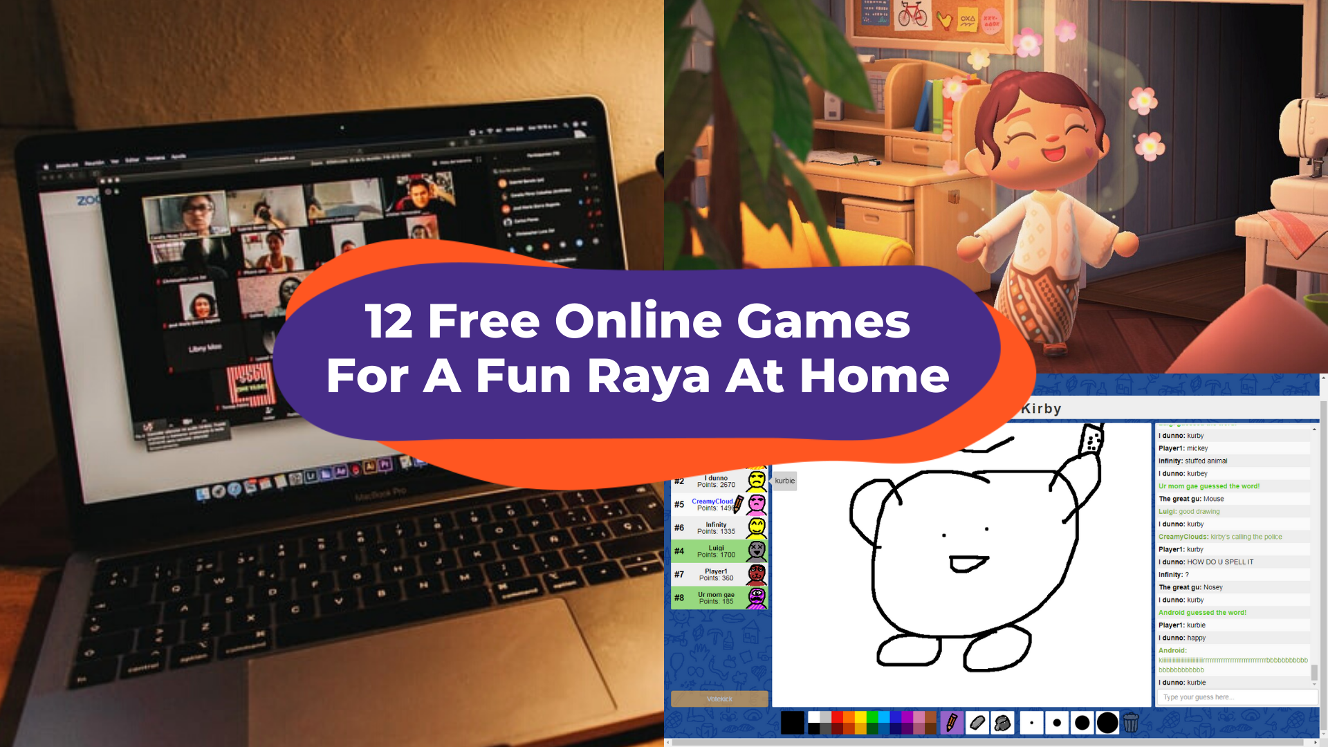 12 Free Multiplayer Online Zoom Games To Play With Your Friends And Family This Raya Klook Travel Blogklook Travel