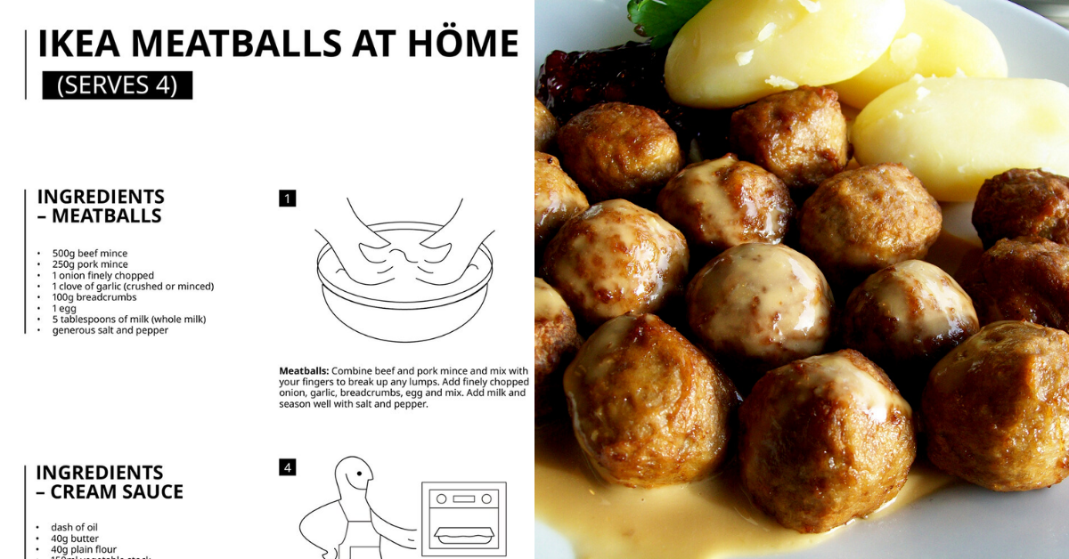 Ikea Released Their Iconic Meatballs Recipe So You Can Enjoy Them At