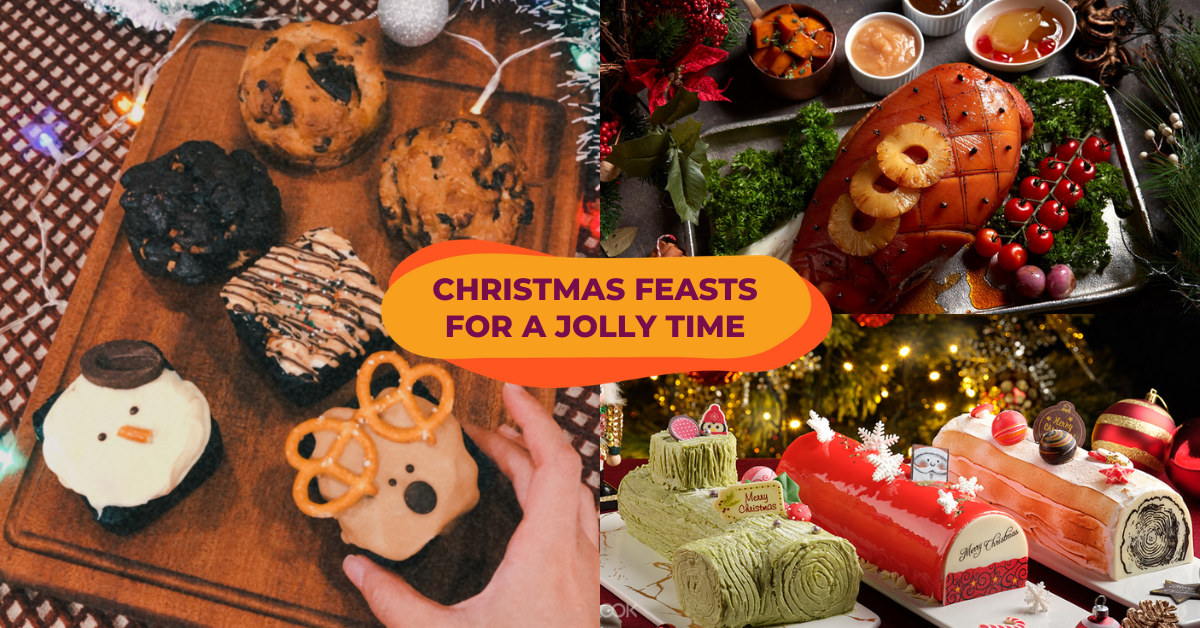Christmas Feasts In Singapore Dine In, Delivery, Takeaway Options For