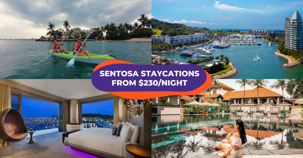 Sentosa Staycations From 230 Night You Can Use Your Singaporediscovers Vouchers On Klook Travel Blog