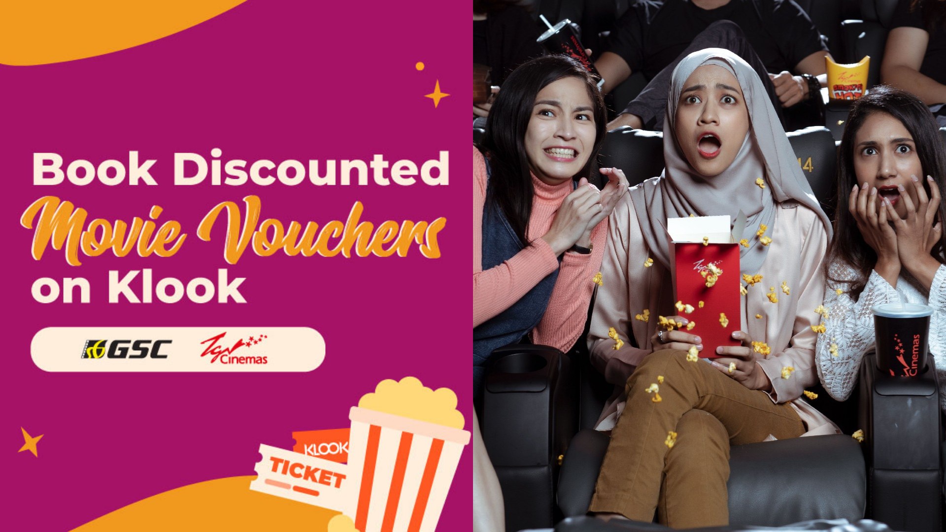 Special Offer Save Up To 47 When You Book Gsc And Tgv Cinemas Movie Tickets On Klook Klook Travel Blogklook Travel