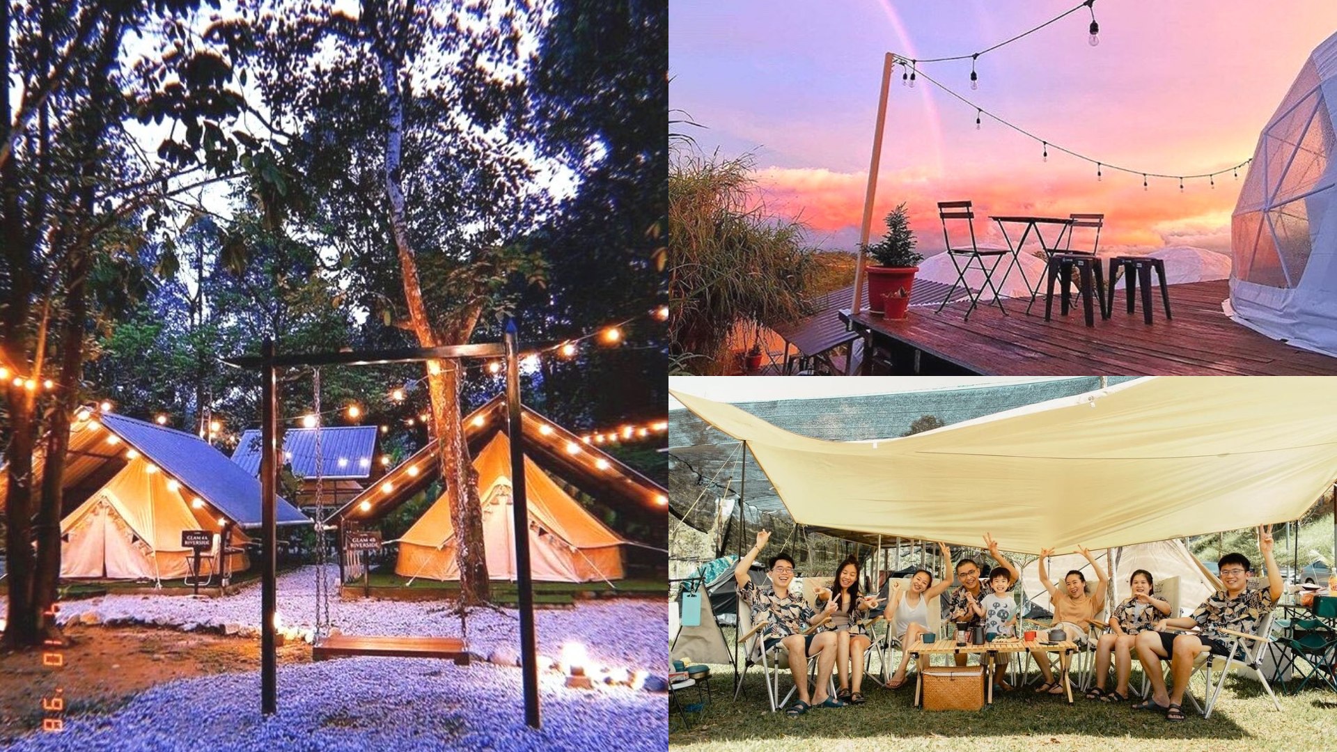 14 Best Camping And Glamping Spots In Malaysia With Scenic Views And Fresh Air Klook Travel Blogklook Travel