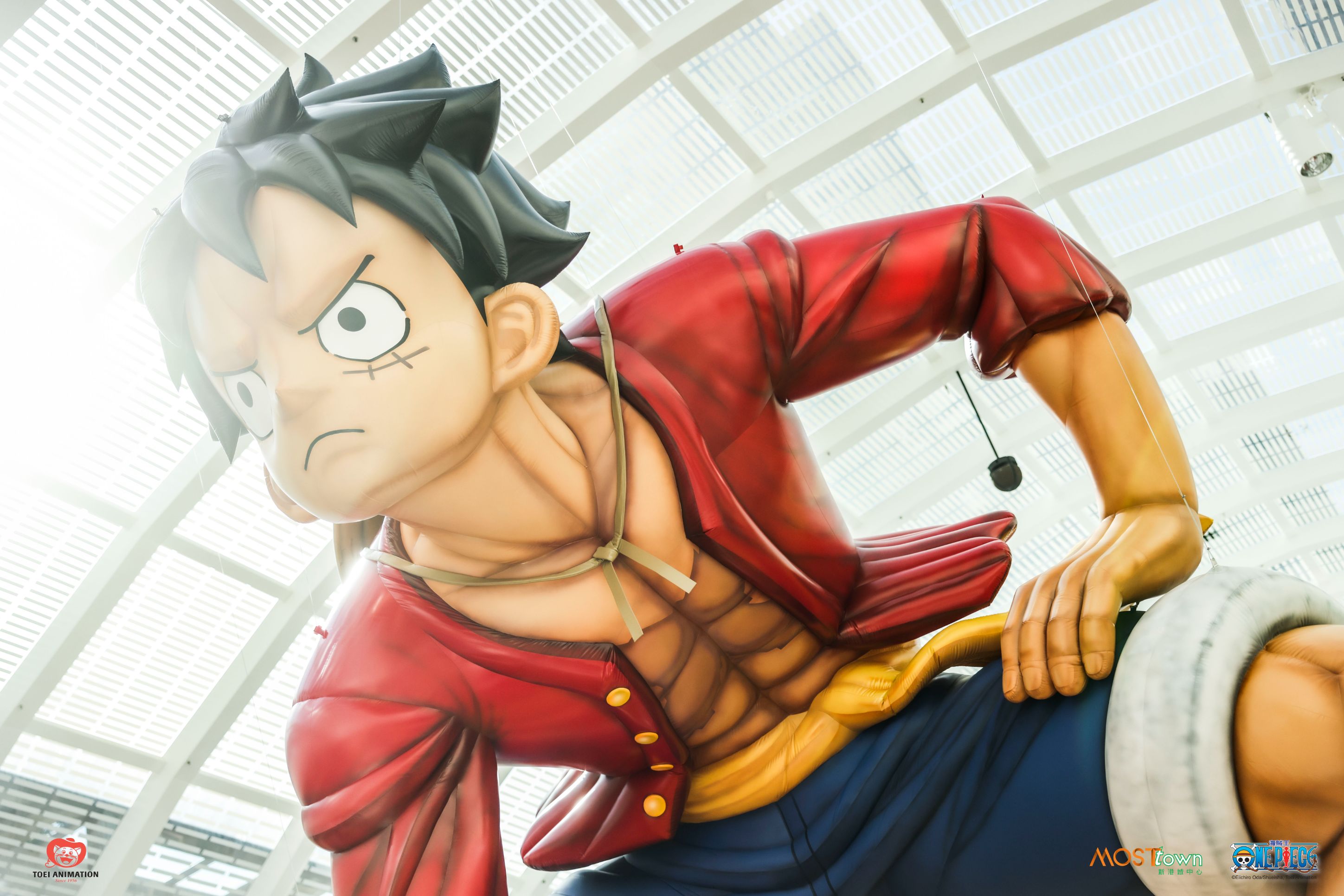 香港動漫迷可率先與巨型路飛合照