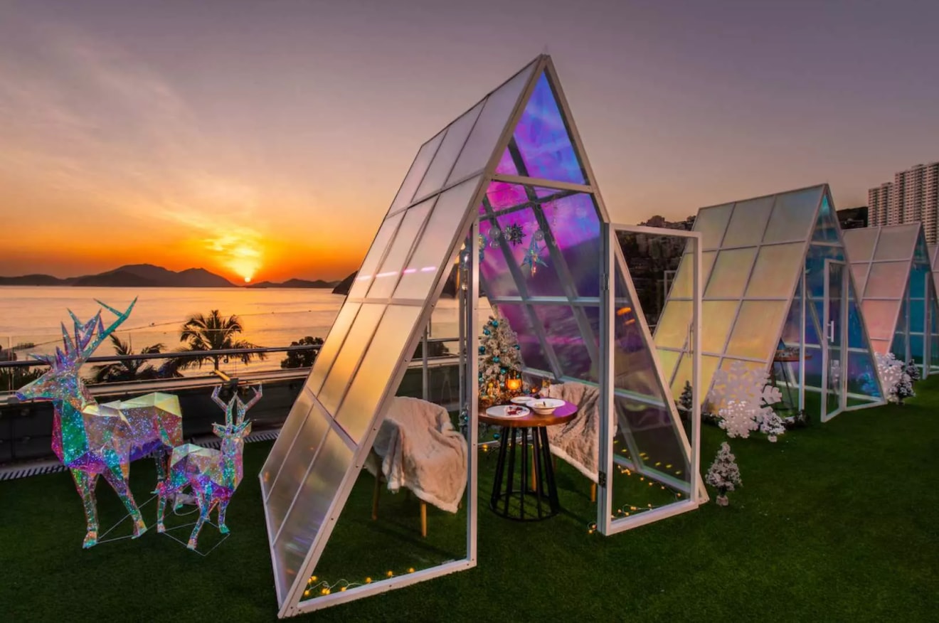 "Aurora Lab" Fine Dining 全港首個極光體驗館