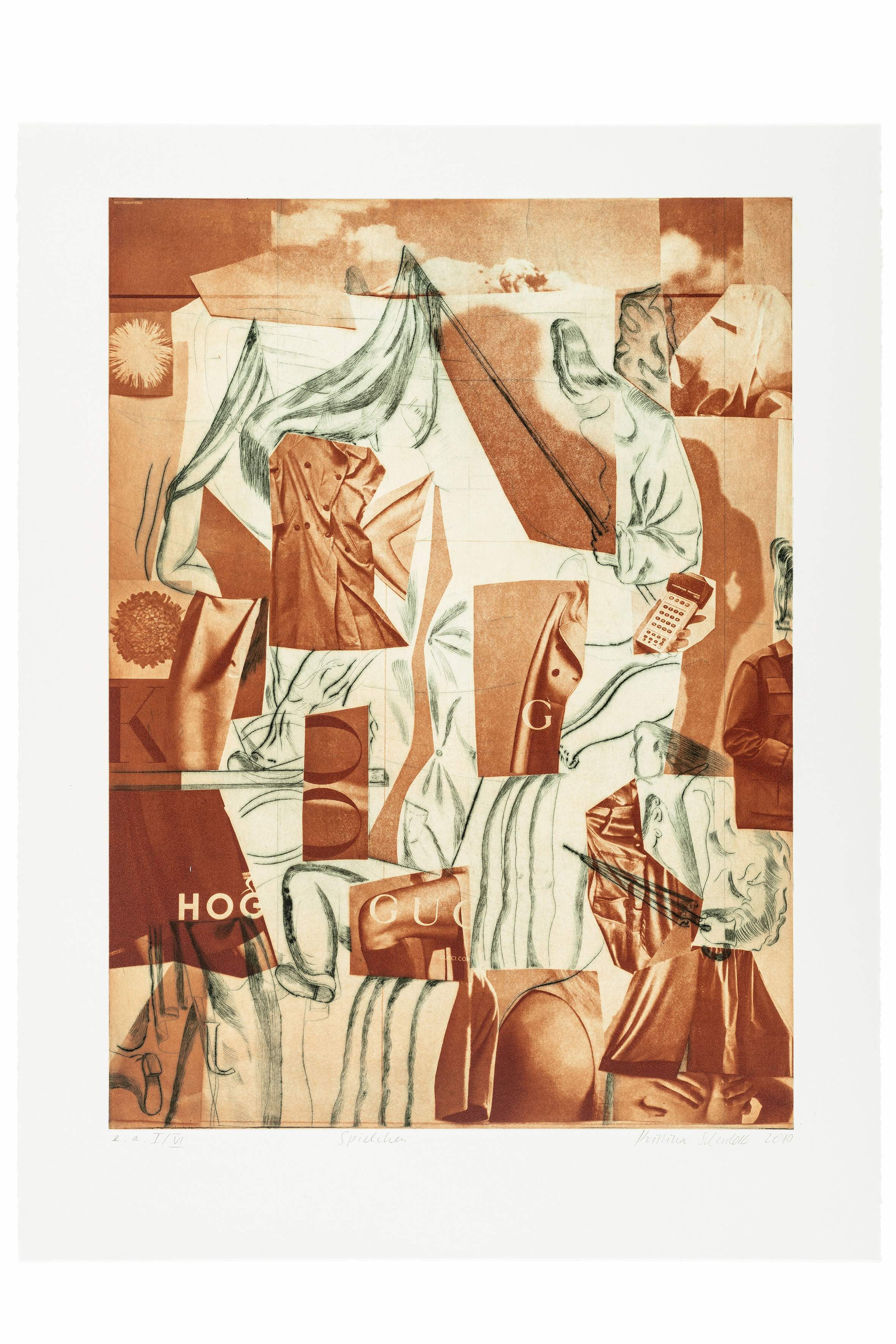 Kristina Schuldt_Spielchen_Dry Point and Photogravure (2 plates)_Image 57 x 42 cm_Sheet 70 x 53 cm_2019_ed.2_12