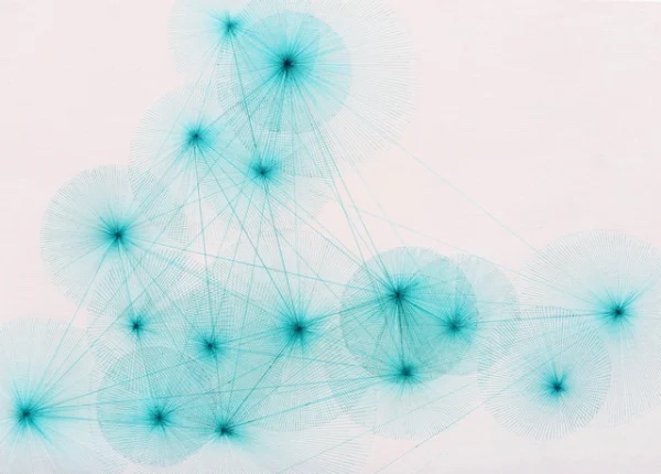 Park Ji-Sook, Sound-13, 2017, Pen and pencil on canvas, 38 x 54 cm