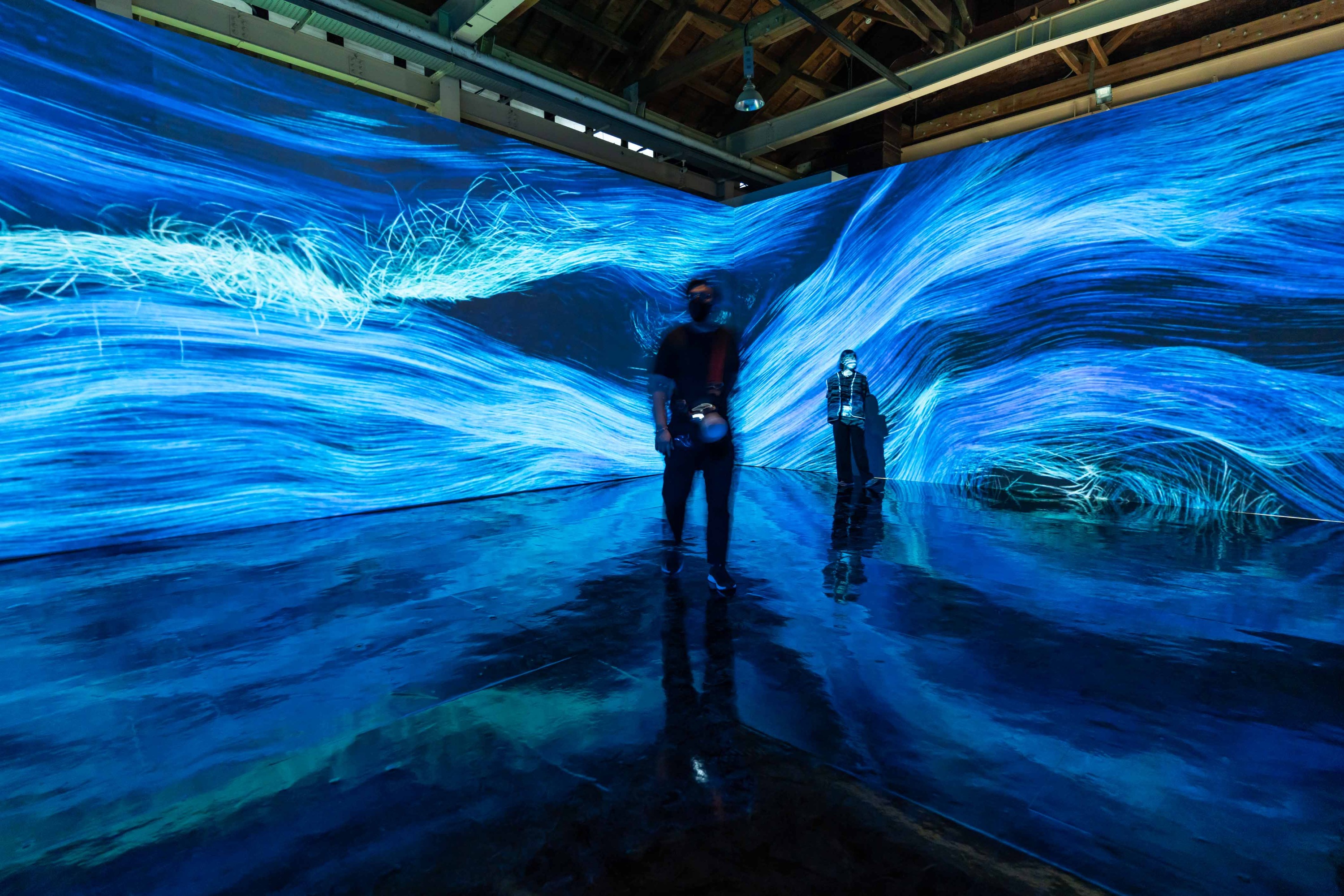 「海洋數據」展出現場2