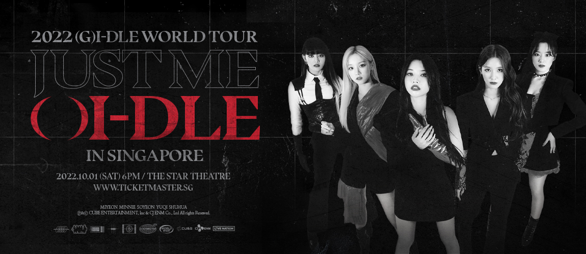 (G)IDLE WORLD TOUR [JUST ME ( )IDLE] SINGAPORE
