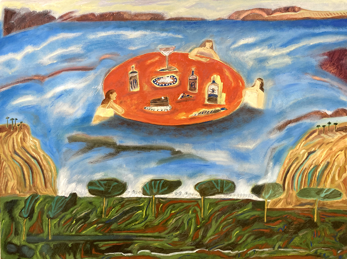 ART PROJECTS GALLERY_Glary Wu Hoi Yan_Glistening Glow_Oil on Canvas_65 x 80cm_2022