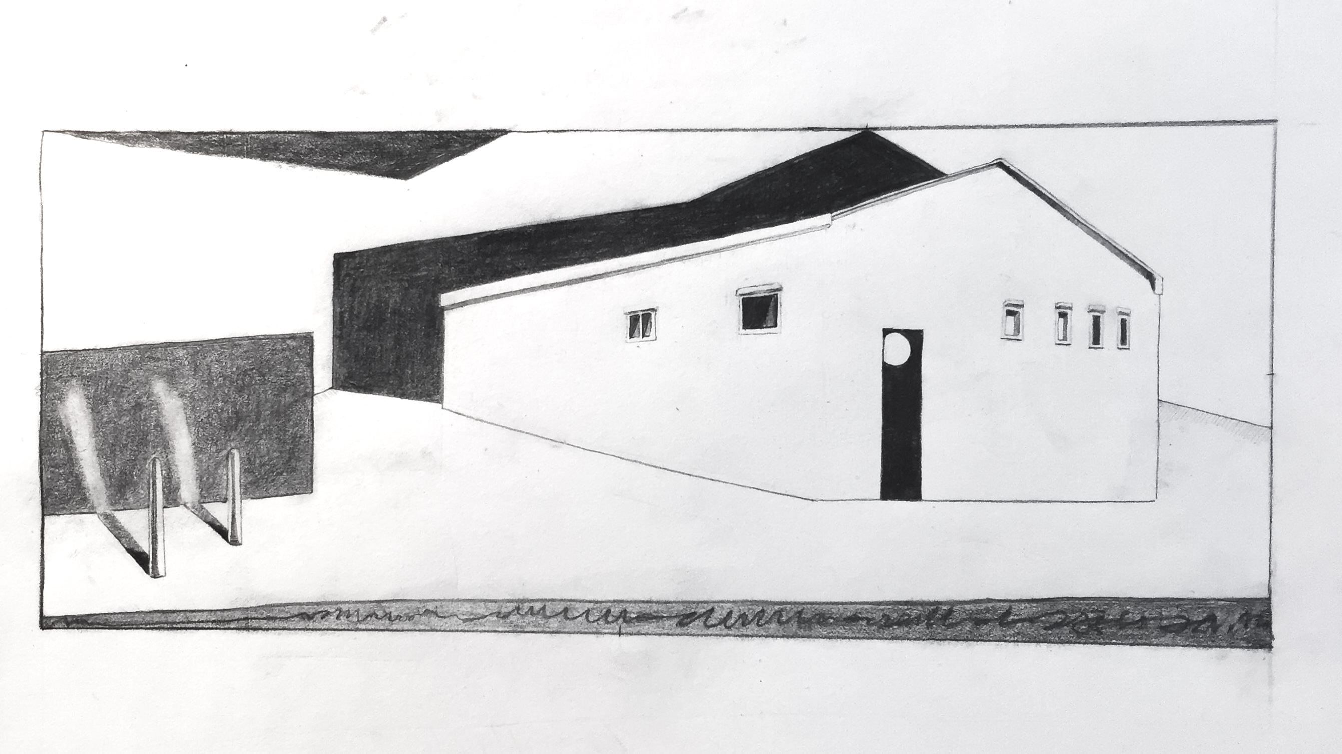 On Stage_2017_Pencil on paper_LIU_TSZ_TING