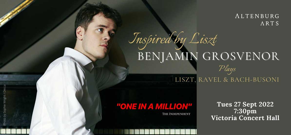 Inspired by Liszt Benjamin Grosvenor Concert